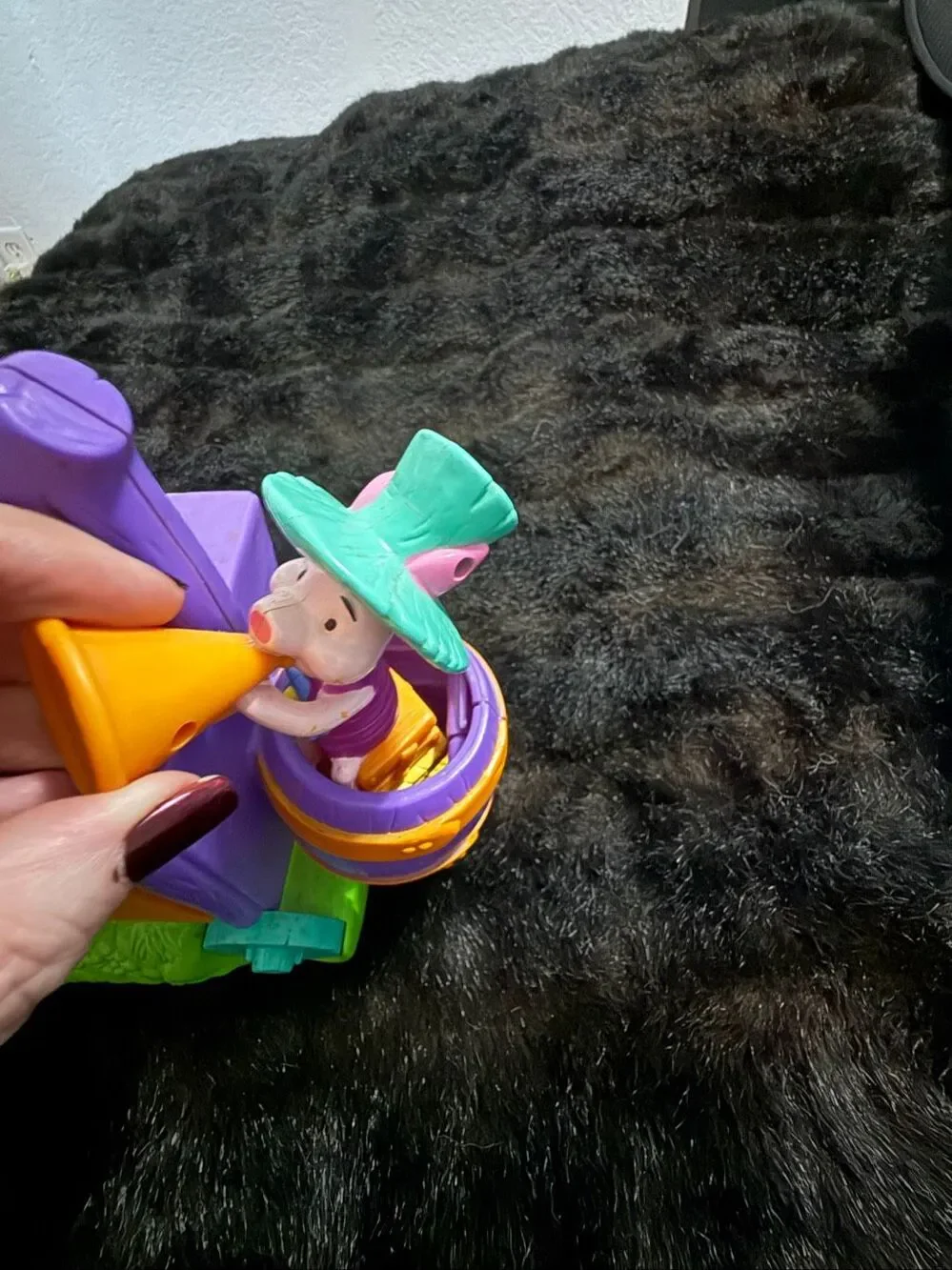Disney Winnie The Pooh Hayride Tape Recorder Toy – Tigger & Pooh –Vintage Tiger